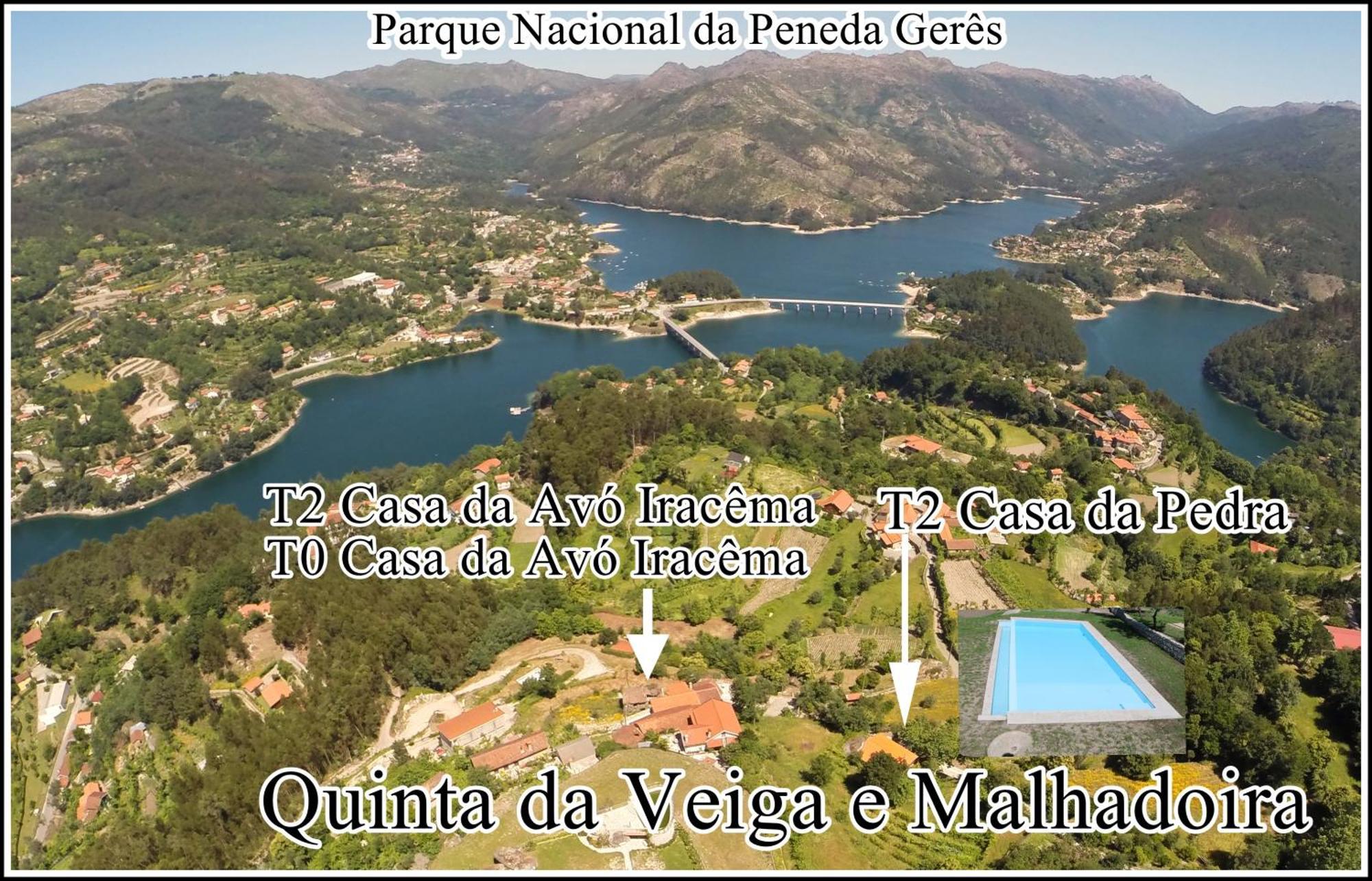 Quinta Da Veiga E Malhadoira Vendégház Vieira do Minho Kültér fotó
